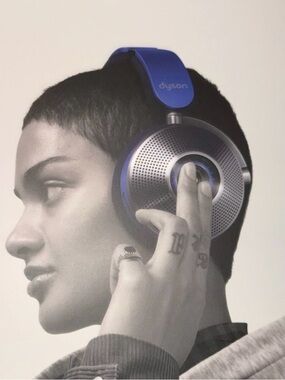 Dyson Royal Blue Over-Ear Headphones